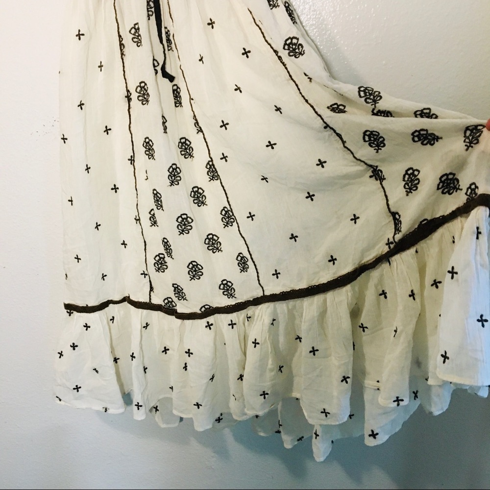 ANTHROPOLOGY LITHE Boho halter dress - Picture 6 of 16